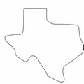 Medium Stik-Withit  Stock Die-Cut Texas Map Notepad